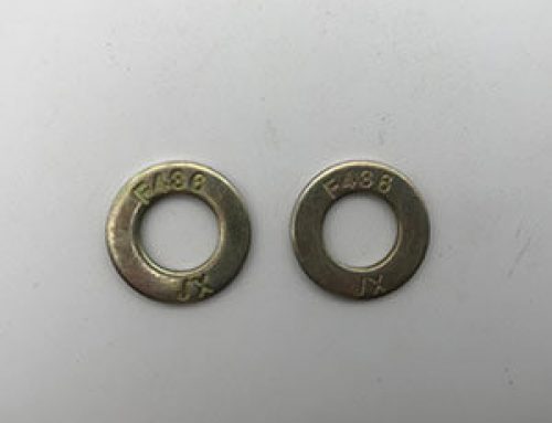 ASTM F436 Type 1 Round Structural Flat Washer Zinc Yellow
